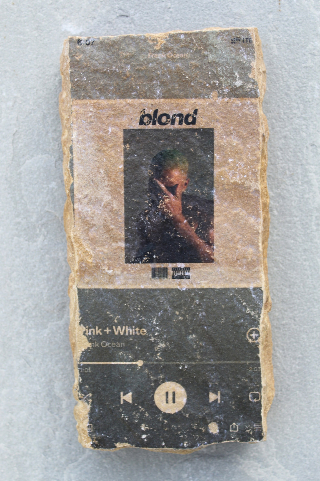 Custom Stone Print — Dein Bild auf Stein